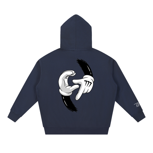 "EXODUS 3:14" HOODIE (NAVY)