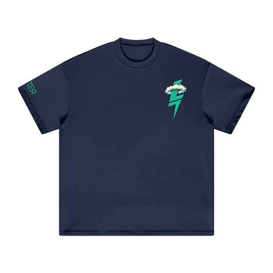 "DIVINE SPARK" TEE (NAVY)