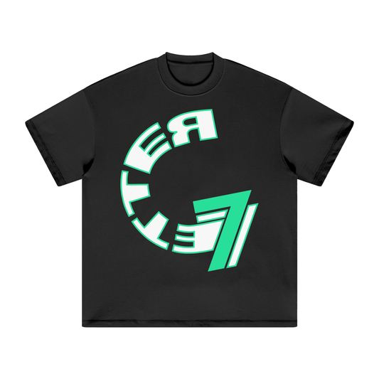 "BIG 7" TEE (BLACK)