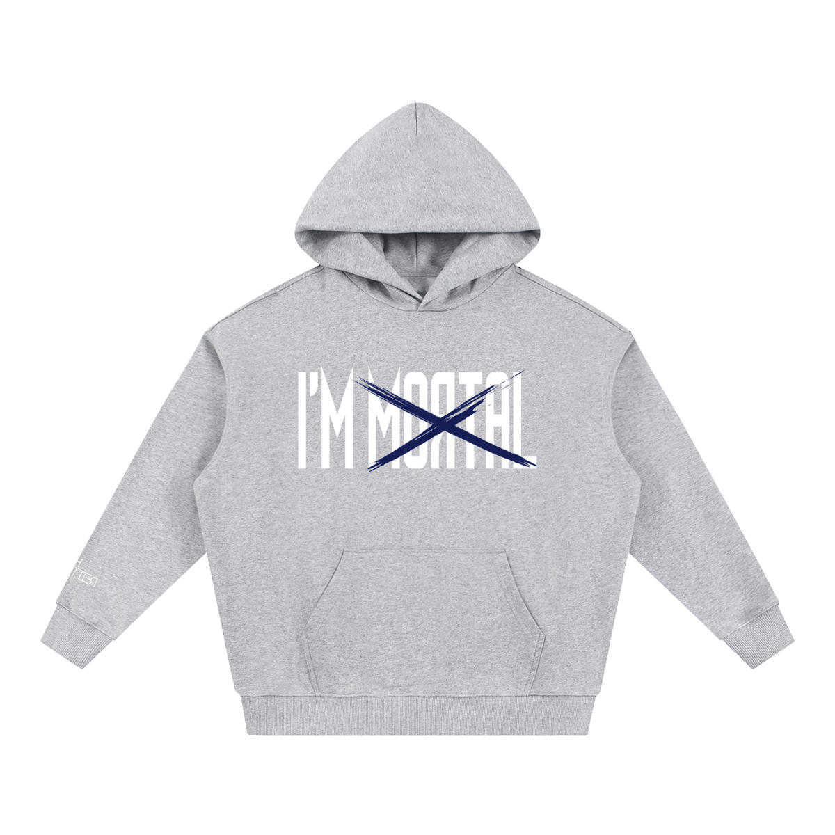 "EXODUS 3:14" HOODIE (GRAY)