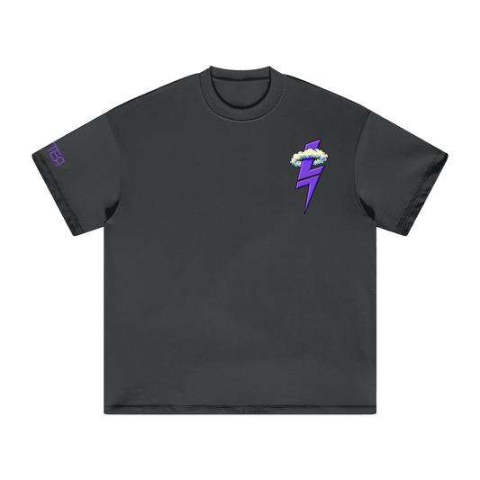 "DIVINE SPARK" TEE (CARBON GRAY)