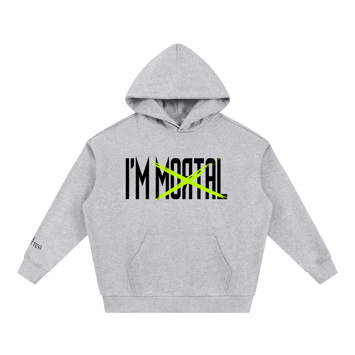 "EXODUS 3:14" HOODIE (GRAY)
