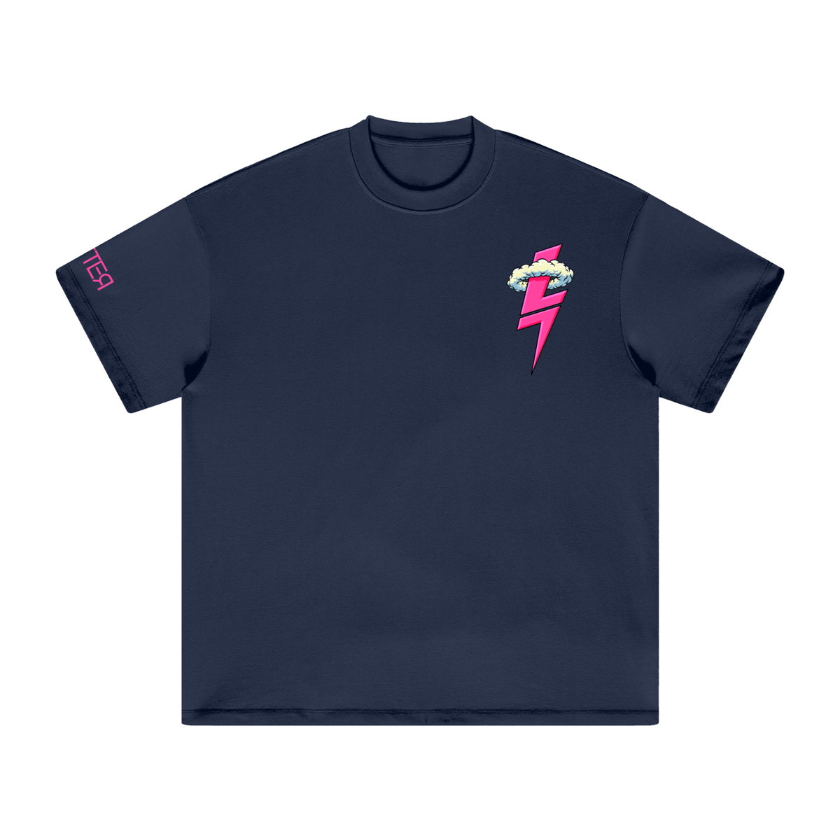 "DIVINE SPARK" TEE (NAVY)
