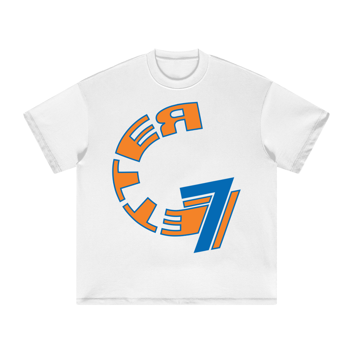 "BIG 7" TEE (WHITE)