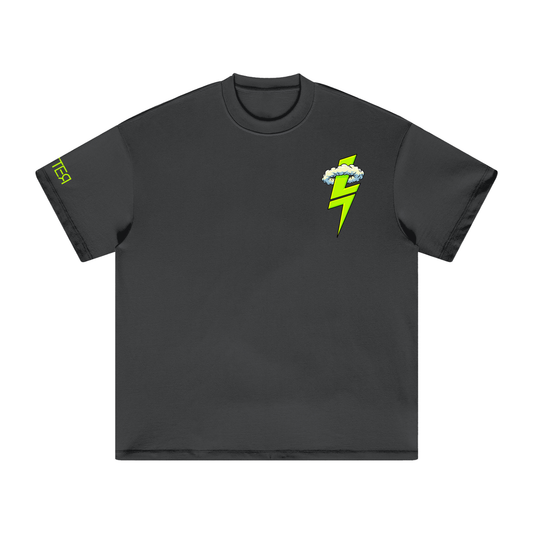 "DIVINE SPARK" TEE (CARBON GRAY)