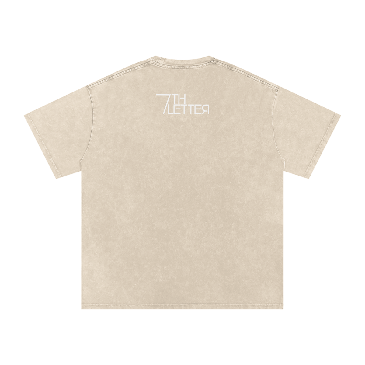 "EXODUS 3:14" SNOW WASHED TEE (APRICOT)